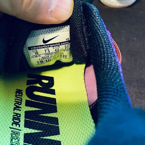 NEW Nike Air Zoom Pegasus 32 749344-500 Womens 10 US 42 EUR Purple Magenta - Picture 15 of 16